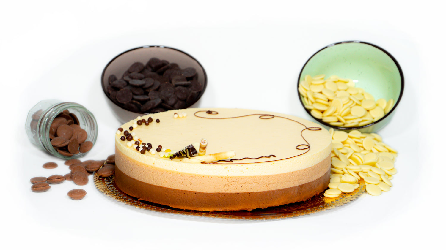 Tarta Tres Chocolates